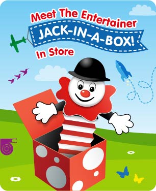Meet The Entertainer Jack-In-A-Box In Store